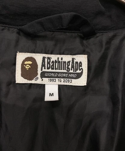 A Bathing APE Down Jacket 001GDG201007X Men's Size M Black image 4