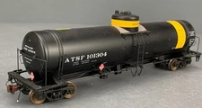 HO American Limited Models GATC Welded Tank Car As Delivered ATSF #101304 HO6606