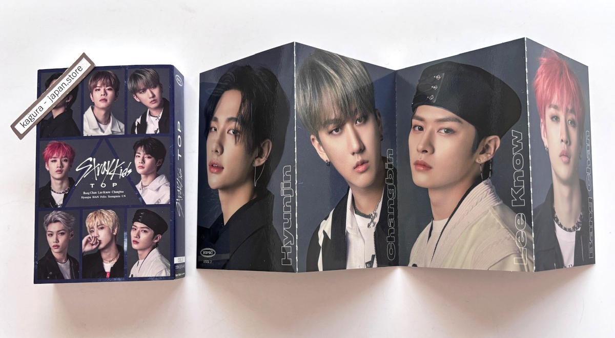 Stray Kids TOP 限定カセットテープ Stray Kids TOP Japanese ver. Cassette Tape + Accordion Photocard