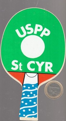 Sport. Table tennis - table tennis.  USPP Saint Cyr