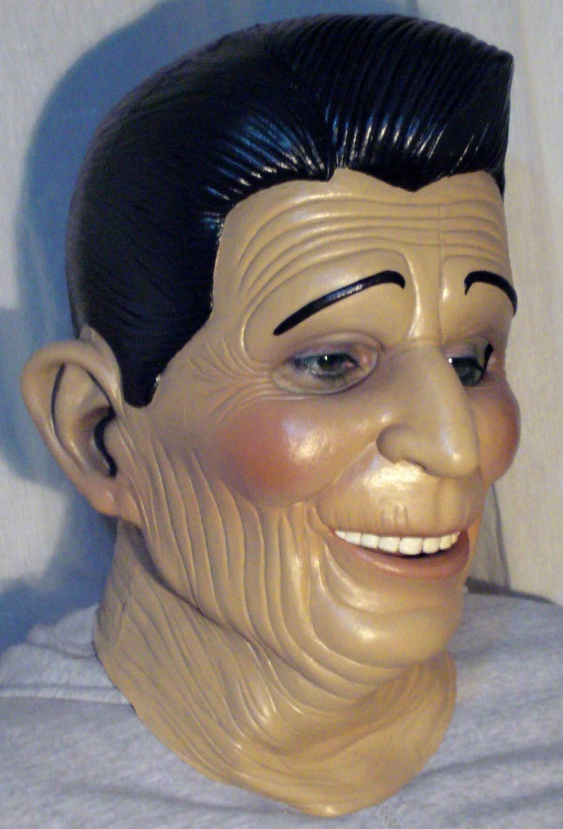 Ronald Reagan Latex Mask, Point Break, Bank Robbery, President mask, Costume