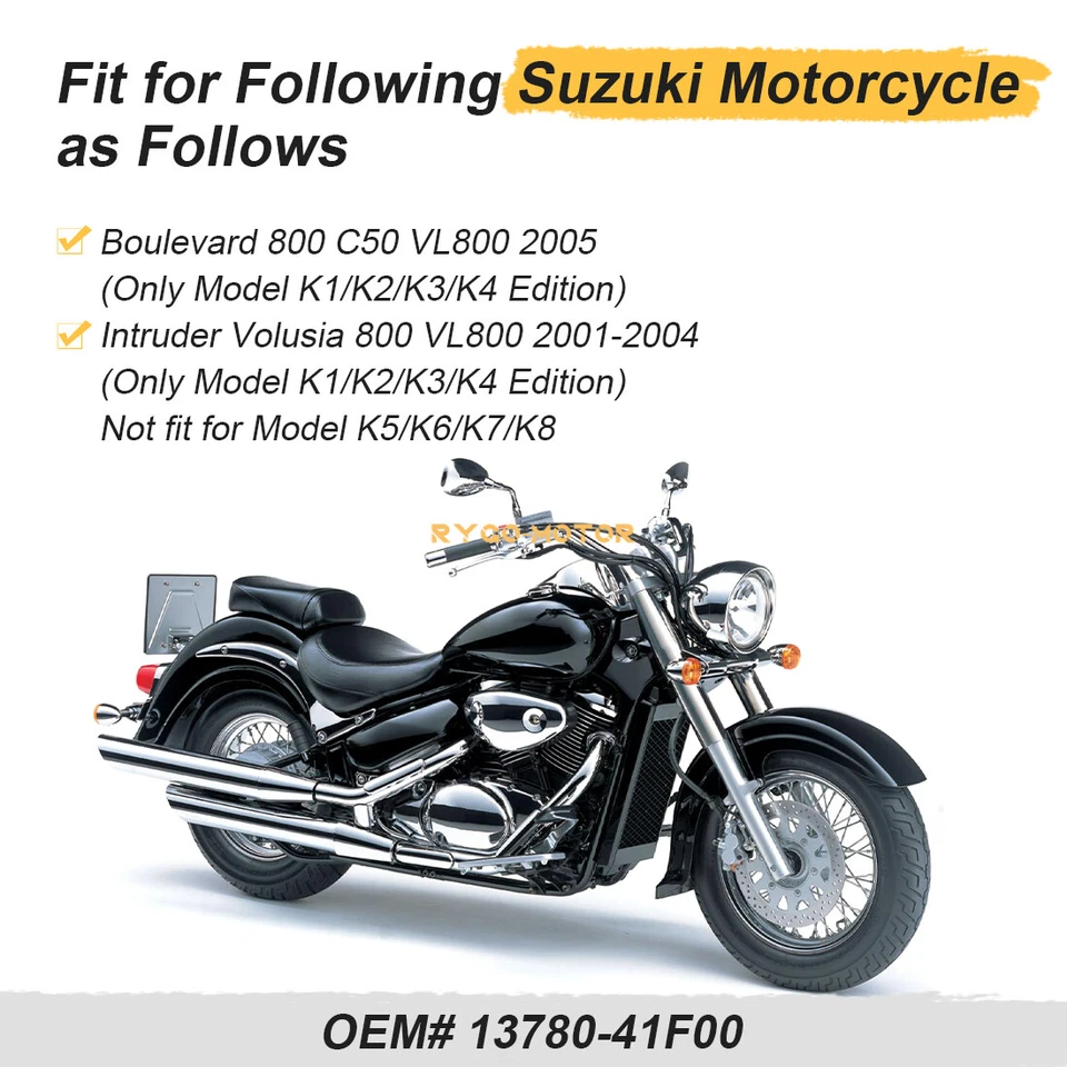 Filtro de aire limpiador para Suzuki VL800 Intruder Volusia 800 2001-2004 Boulevard C50 Foto 3 de 4