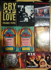 Lot of 8 Cassette Singles Classic Rock Pop and More. Beatles, Survivor