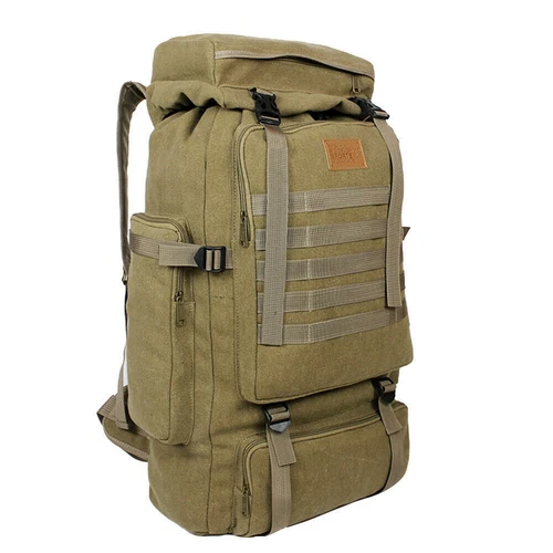 70L Outdoor Wandern Militär Taktischer Rucksack Backpack Camping Trekking Tasche - Bild 7 von 32