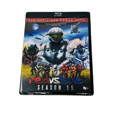 Red vs. Blue: Season 15 Brand New Blu-Ray/DVD Combo Pack