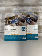 Pen Gear White Glossy Inkjet Photo Paper, 8.5" x 11", 8.5 Mil, 100Sheets, 2 Box