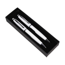 Schreibset Touchpen Kugelschreiber Eingabestift Dreh Bleistift in Geschenkbox