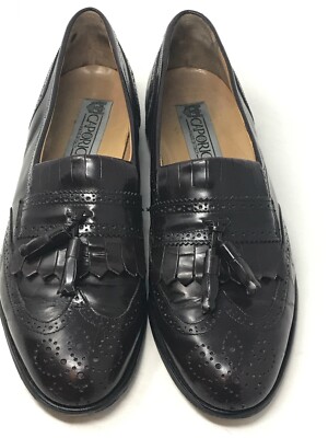 Caporicci Brown Kiltie Tassel Loafer Brogue Slip On Dress  display picture 2