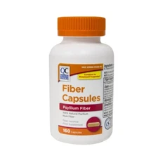 Quality Choice Fiber Capsules 100 Natural Psyllium Husk 160 Each