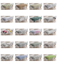 Ambesonne Drawing Sketch Tablecloth Table Cover for Dining Room Kitchen