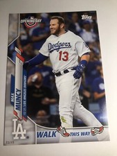 2020 Topps Opening Day Walk This Way Jumbo 5x7 Max Muncy Dodgers 06/49