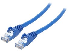 StarTech.com 12ft Blue Cat6 Patch Cable with Snagless RJ45 Connectors - Cat6