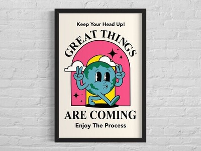 Great Things Are Coming poster Choose your Size
