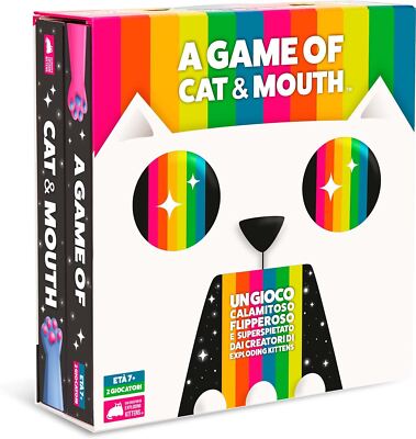 Exploding Kittens Ein Spiel mit Katze & Mund Kartenparty Brettspiel Alter 7+