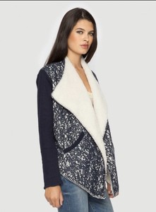 sherpa lined wrap jacket