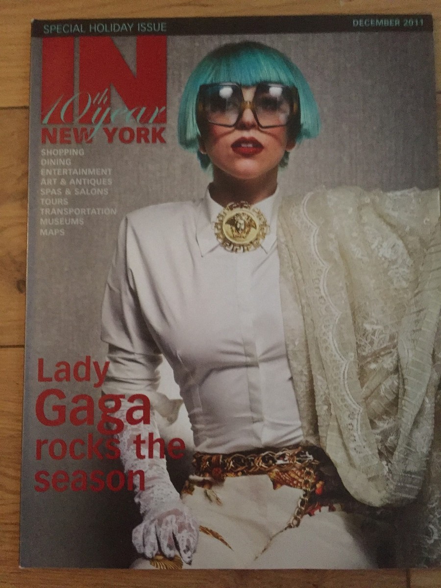 LADY GAGA-USA IN NEW YORK MAGAZINE DEC 2011 EDITION-A STAR IS BORN