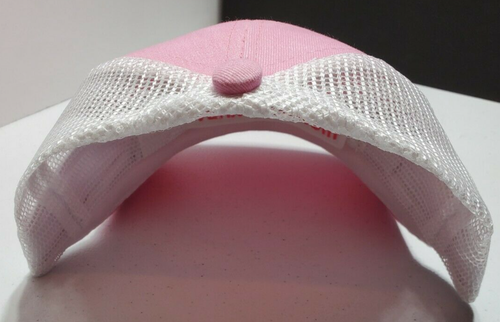 Van Keppel Womens Pink Net Cap - Picture 2 of 5