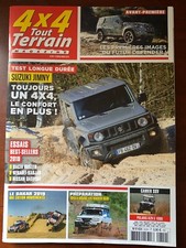 4 x 4 Magazine N°352 du 2/2019; Test Suzuki Jimmy/ Dacia Duster/ Renault Kadjar