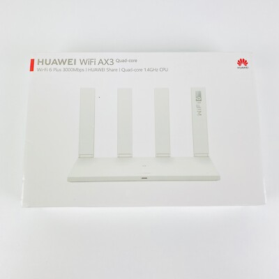 Huawei WiFi AX3 Quad-core Router 6 Plus 3000Mbps Internet WLAN Repeater NEU OVP