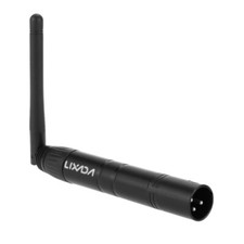 Lixada 2.4G ISM DMX512 Wireless Male XLR Transmitter with Antenna for PAR Light