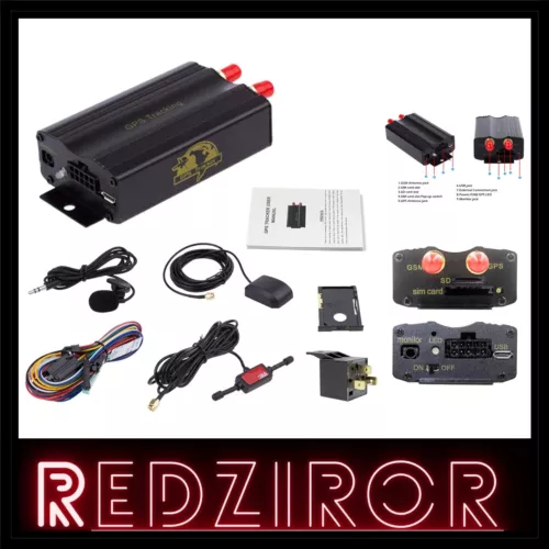 Real-Time Vehicle GPS Tracker with GSM Alarm - Anti-Theft & Monitoring Device