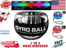 Wrist Trainer Ball Auto-Start Wrist Strengthener Gyroscopic Forearm Exerciser