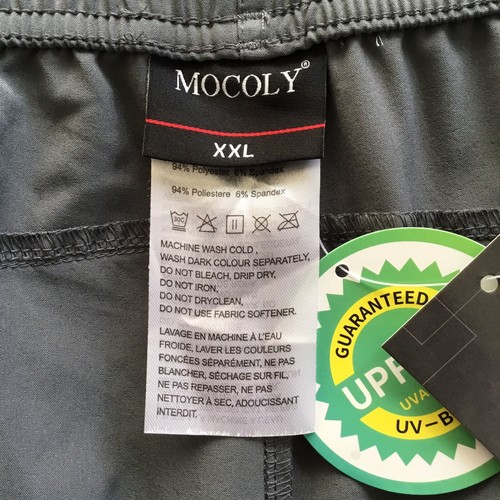 Mocoly Cargo Hose Gr. XXL Wandern Jogger Outdoor leicht grau UPF 50 Neu mit Etikett - Bild 10 von 12