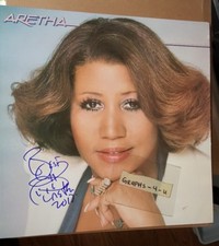 Aretha Franklin Signed Autograph COA 1