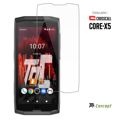 TM-Concept® Verre trempé pour Crosscall Action X5