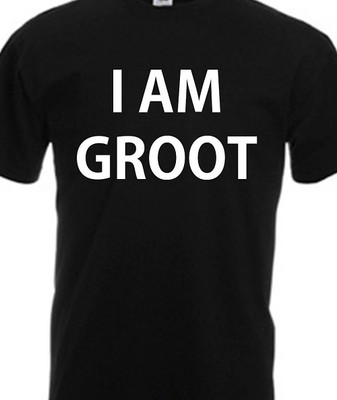Guardians of the Galaxy I am Groot T shirt Tee Baby Groot Gotg All sizes Unisex