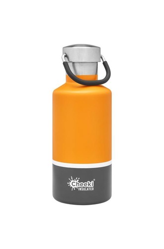 CHEEKI 400ML INSULATED STAINLESS STEEL WATER BOTTLE BPA FREE - Picture 4 of 6