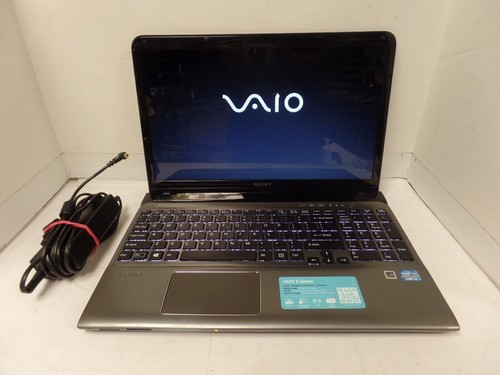 15.6" Sony Vaio SVE15134CXS i3- 3210M 2.50GHz 6GB RAM 750GB DVD Backlit Laptop - Picture 4 of 17