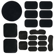 19Pcs Airsoft Helmet Pads Helmet Replacement Foam Padding Kits Accessories Mats