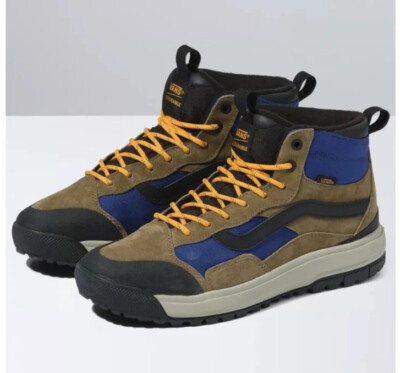 Vans UltraRange EXO Hi MTE-1 Mens 11 Navy Blue Water Repellent Sneaker Boots Vans UltraRange Exo MTE High Navy Gum for sale | eBay main image 2