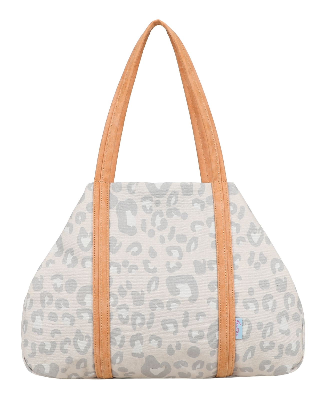 Fritzi aus Preußen shopper bag Simply Shopper Canvas Leo Sand