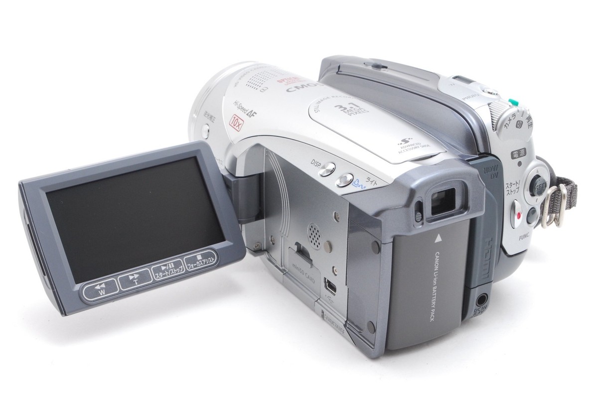 ② Canon　iVIS HV20　MiniDV対応　激安価格!! 🎦 [MINT w/MiniDV] Canon ivis HV20 Silver Full HD Digital