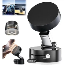 Upgraded Vacuum Magnetic Phone Holder Stand, for Magsafe Suction Cup Phone