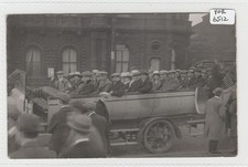 BRADFORD  ??  Charabanc  Outing  ( Bradford on sign)  RP  # 6512