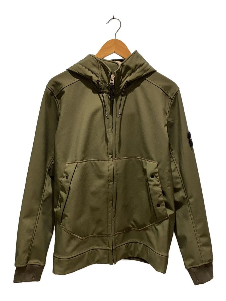 Stone Island Soft Shell R Giacca Parka da Montagna Cachi L Poliestere #EG ADA