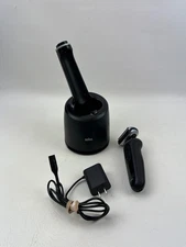 Braun Electric Shaver Series 7 S7 360 Flex Head W/ Charge & Cleaning Base