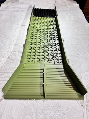 4 Panel Gold Magnet Mega Schleuse 12'' Wirbel Feingoldgewinnungssystem Prospektion