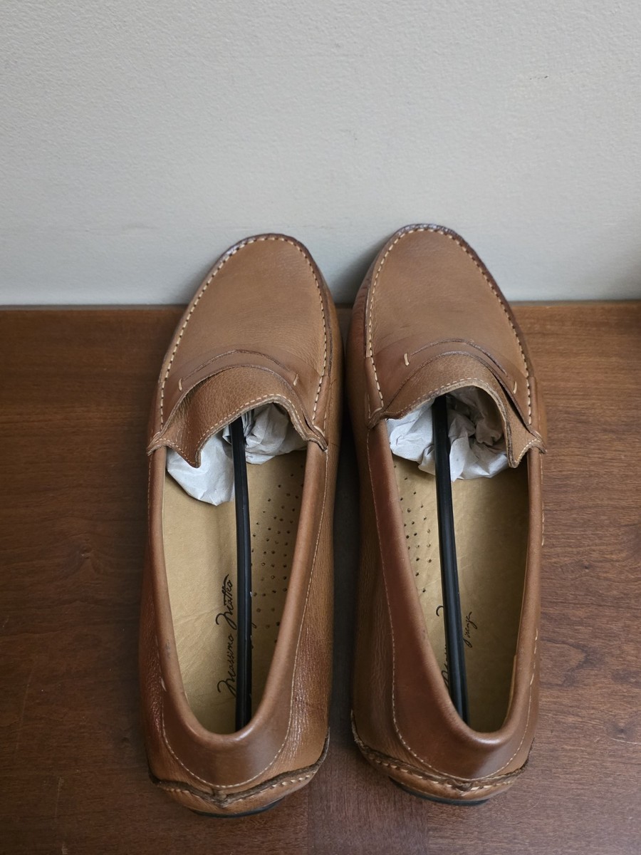 BRAND NEW Massimo Matteo Florenia Whiskey Brown Men display picture 1