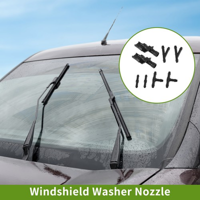 #ad Windshield Washer Nozzle w Hose Connector for Honda No.76810TP6A01 $9.14