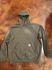 Carhartt Men  s Loose Fit Medium Weight Hoodie Sweatshirt Moss Large TSO121-M