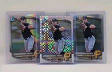(3) Card Lot - 2025 Bowman Draft Konnor Griffin #BDC-102 - Prospect/Rookie
