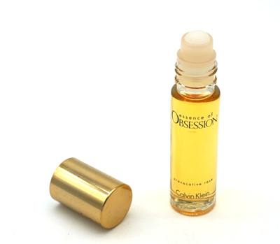 VINTAGE Essence of Obsession Provocative Rose 0.33oz Roll-On Fragrance Oil RARE
