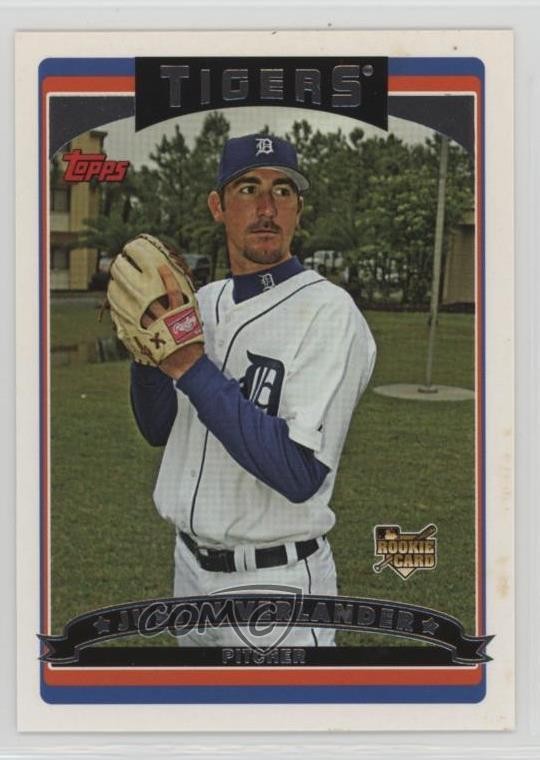 2006 Topps Justin Verlander #641 0zr4