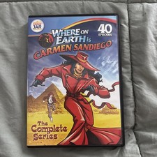 Where on Earth Is Carmen Sandiego Complete 4 Dvd DVD 