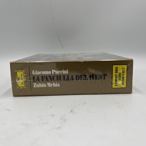 Puccini: La Fanciulla Del West • 2 CD Set • Deutsche Grammophon • New / Sealed! - Imagen 4 de 4