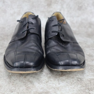 Florsheim Ashlin Dress Shoes Black Leather Split Toe Mens  display picture 3